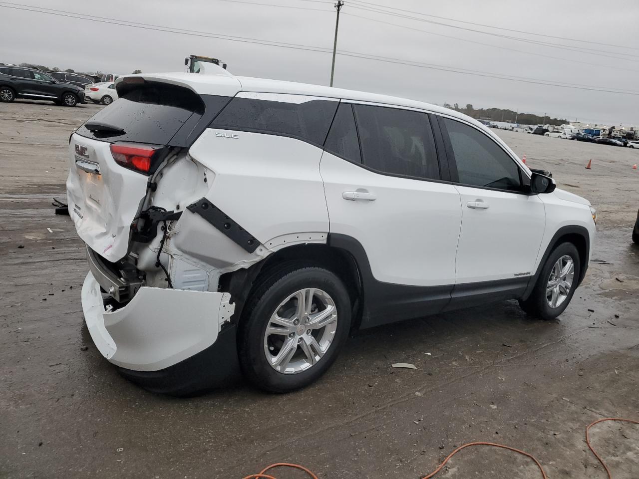 2018 GMC Terrain VIN 3GKALMEV1JL300954 Copart auction photo, rear end damage thumbnail 3