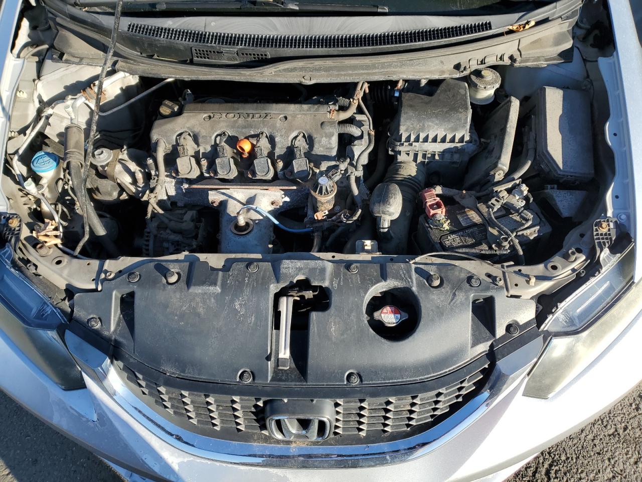 2013 Honda Civic VIN 2HGFB2F57DH560703 Copart auction photo, rear end damage thumbnail 11