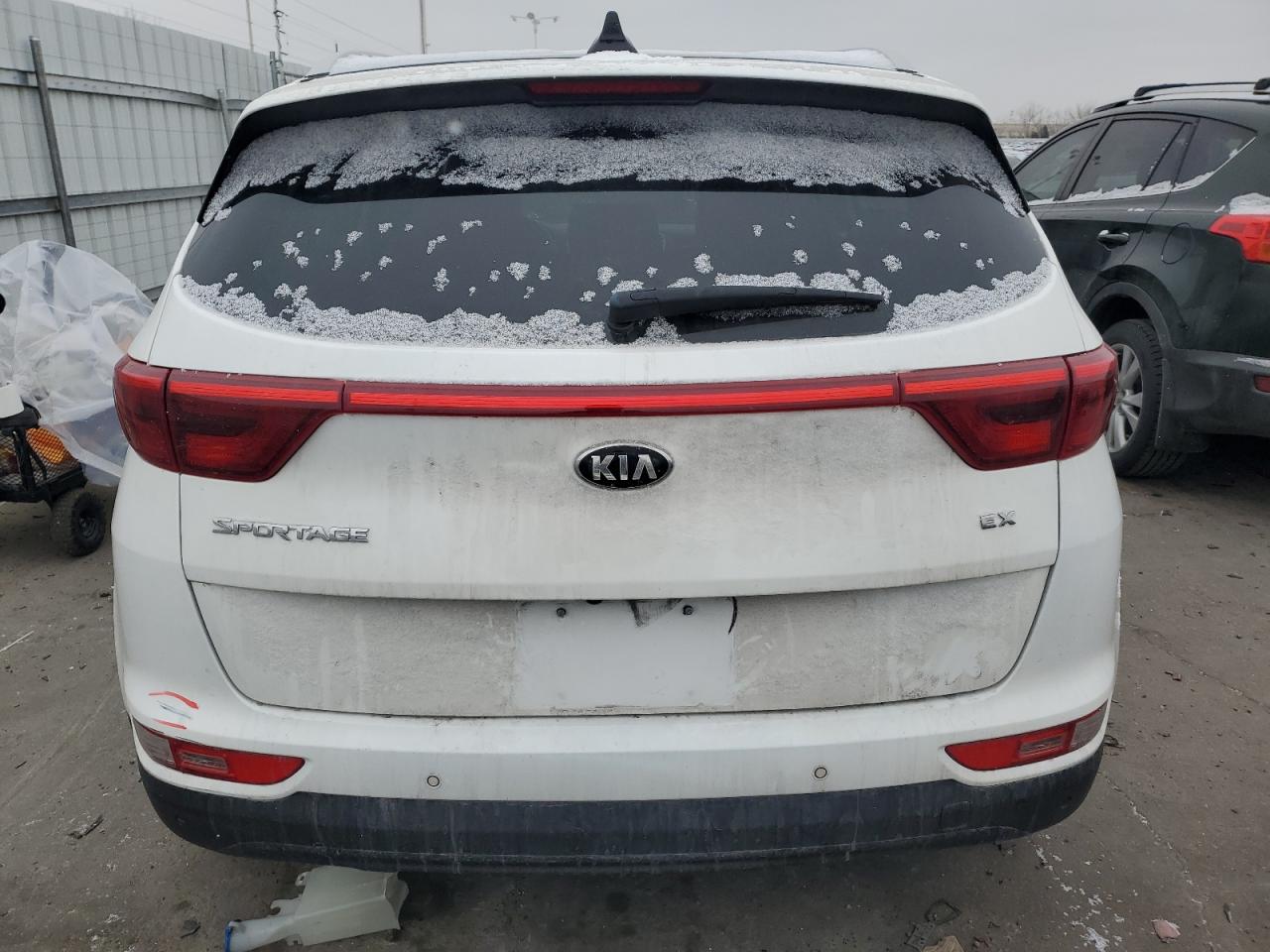 2017 KIA Sportage VIN KNDPNCAC6H7126165 Copart auction photo, front end damage thumbnail 6