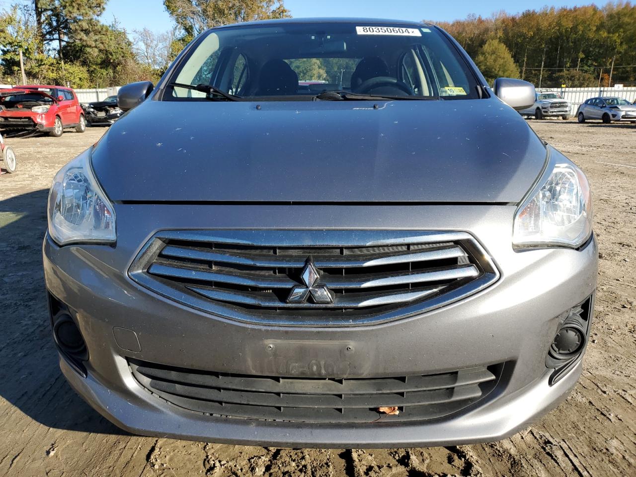 2018 Mitsubishi Mirage VIN ML32F3FJ4JHF14337 Copart auction photo, rear end / minor dent/scratches damage thumbnail 5
