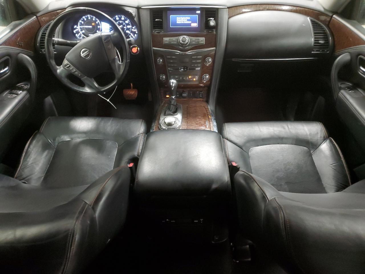2018 Nissan Armada VIN JN8AY2NC1J9557206 Copart auction photo, front end damage thumbnail 8