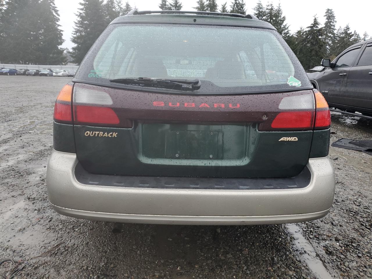 2000 Subaru Legacy VIN 4S3BH6652Y7601694 Copart auction photo, front end damage thumbnail 6