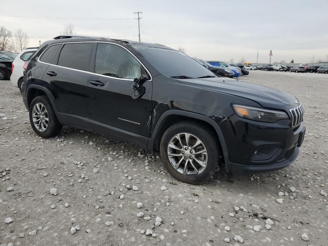2019 Jeep Grand Cherokee VIN 1C4PJLLB8KD206964 Copart auction photo, all over damage thumbnail 4