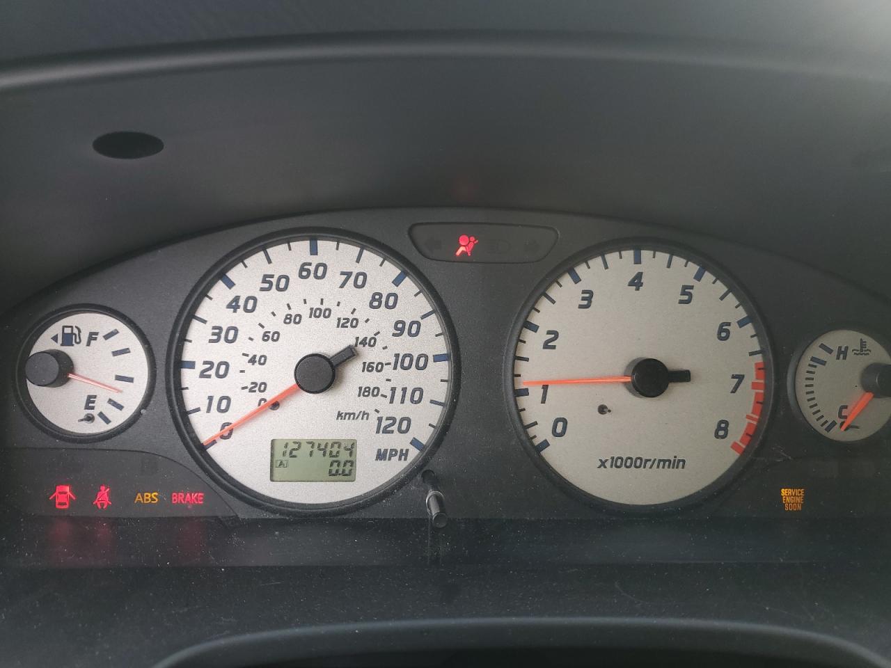2002 Nissan Pathfinder VIN JN8DR09Y72W742500 Copart auction photo, front end / minor dent/scratches damage thumbnail 9