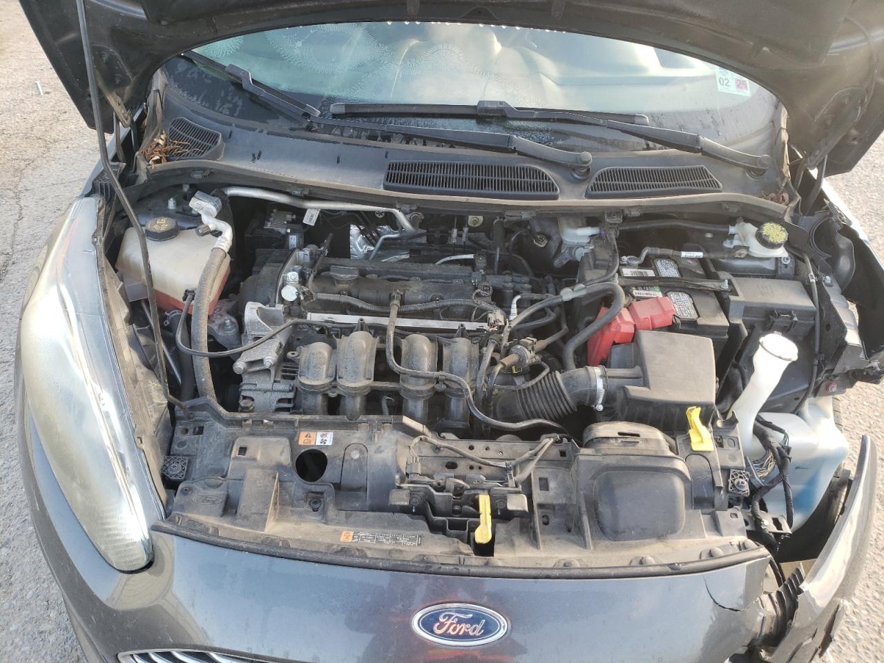 2018 Ford Fiesta VIN 3FADP4BJ1JM125104 Copart auction photo, front end damage thumbnail 11