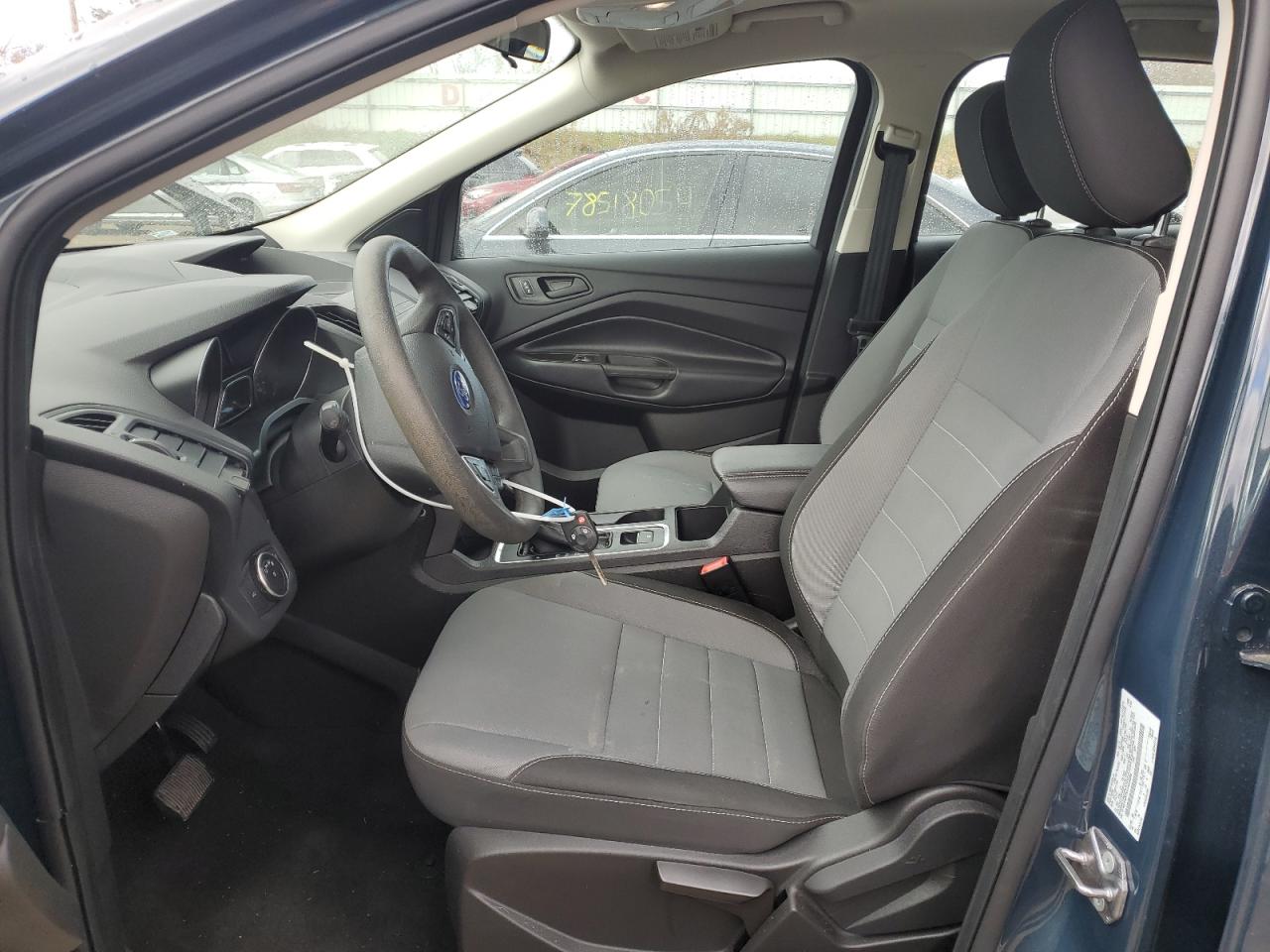 2019 Ford Escape VIN 1FMCU0F7XKUB24998 Copart auction photo, front end / side damage thumbnail 7