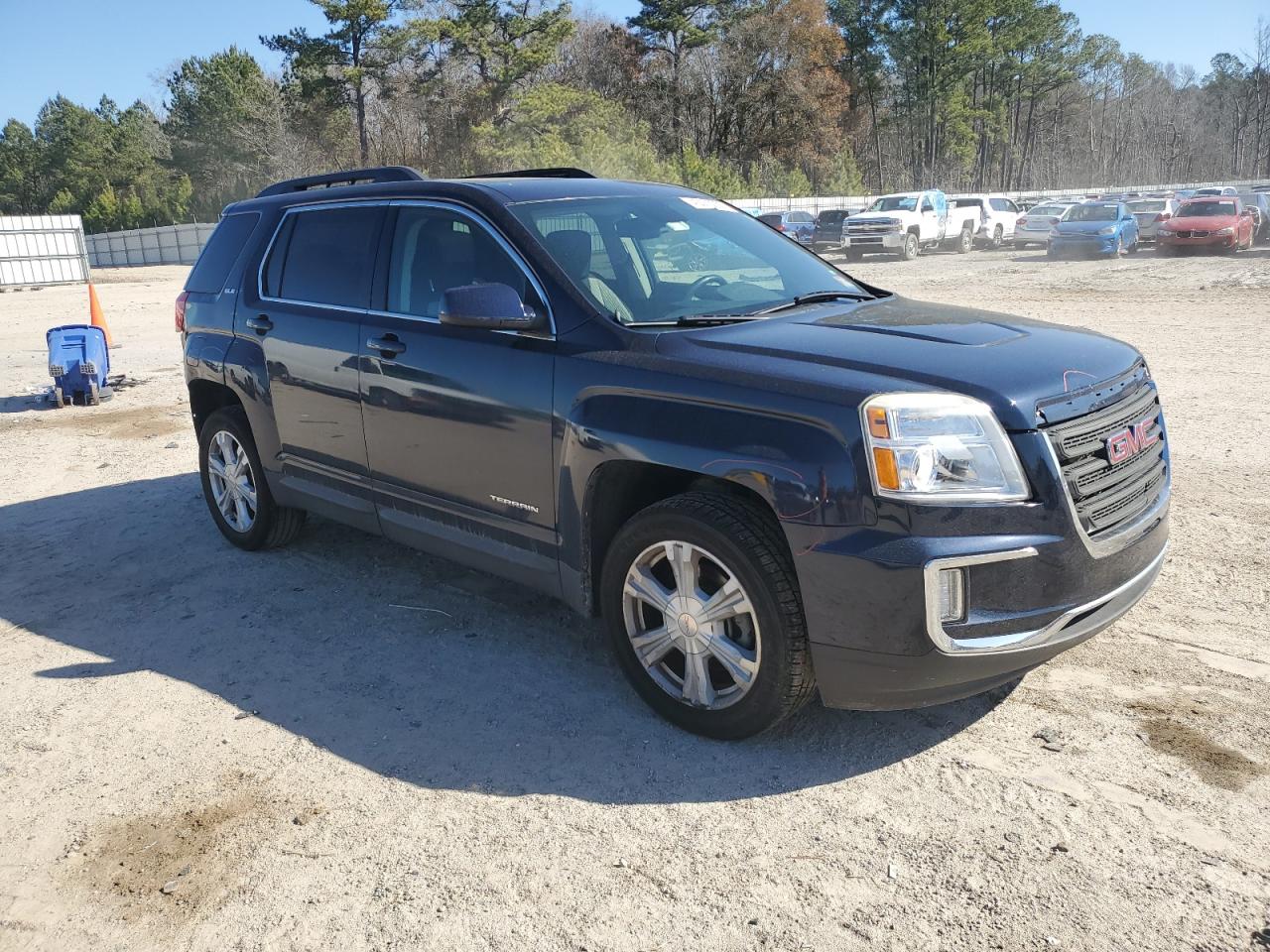 2017 GMC Terrain VIN 2GKFLTE3XH6226902 Copart auction photo, rear end damage thumbnail 4