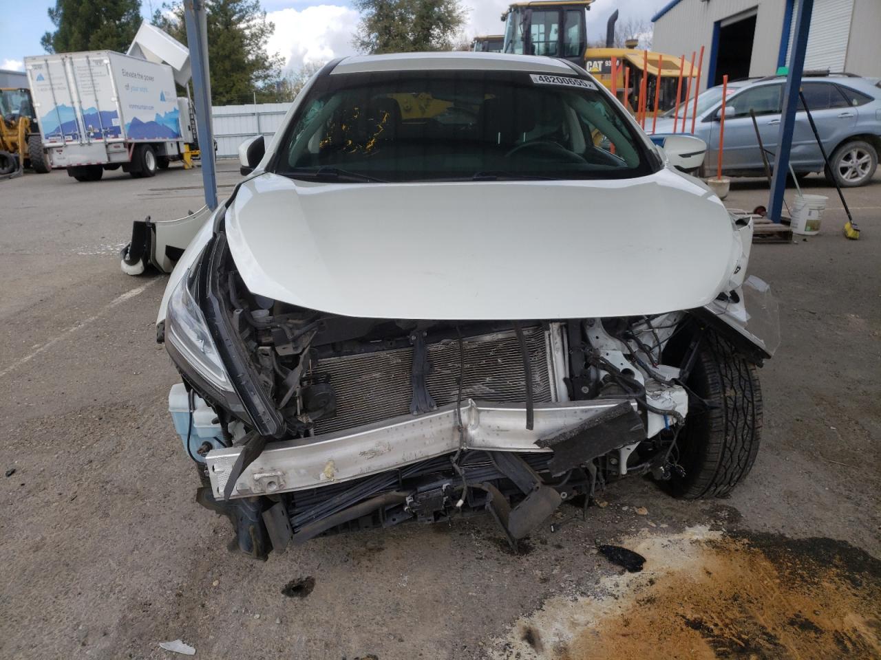 2019 Nissan Murano VIN 5N1AZ2MJ4KN119518 Copart auction photo, front end / side damage thumbnail 5