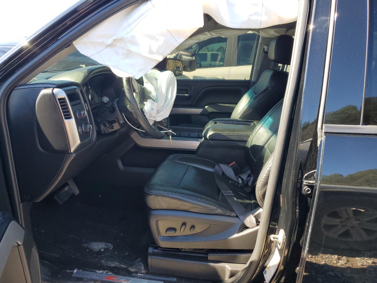 2014 Chevrolet Silverado VIN 3GCUKREC9EG328796 Copart auction photo, front end / side damage thumbnail 7
