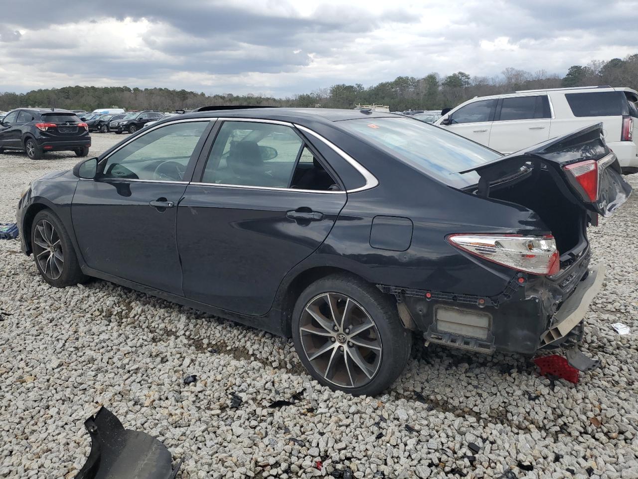 2016 Toyota Camry VIN 4T1BF1FK9GU151939 Copart auction photo, rear end damage thumbnail 2