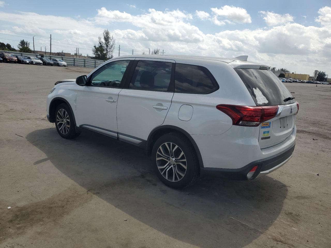 2017 Mitsubishi Outlander VIN JA4AD2A32HZ037100 Copart auction photo, front end / side damage thumbnail 2