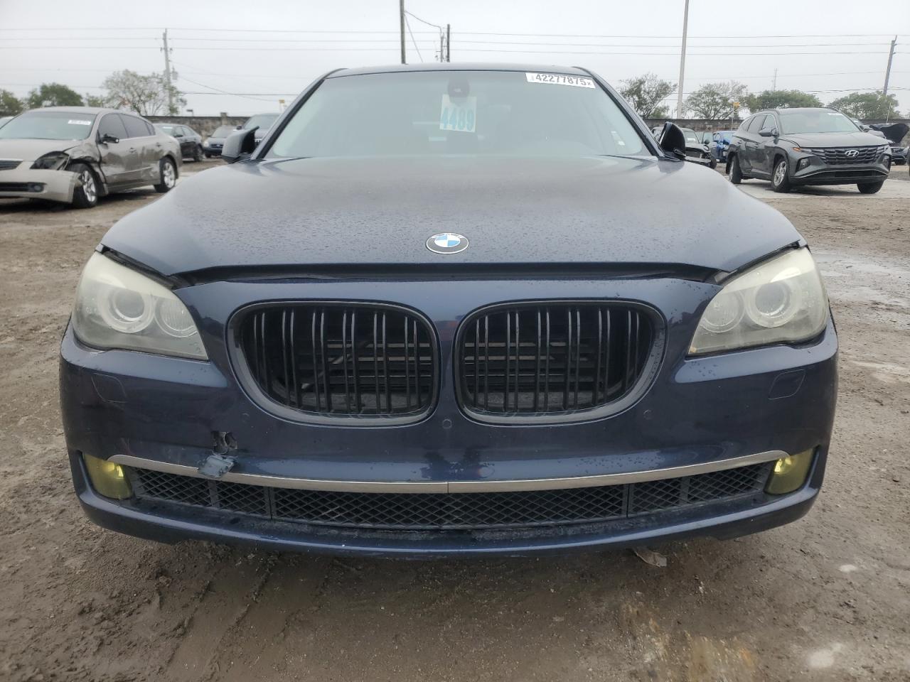2012 BMW 7er VIN WBAKB8C55CC964442 Copart auction photo, water/flood damage thumbnail 5