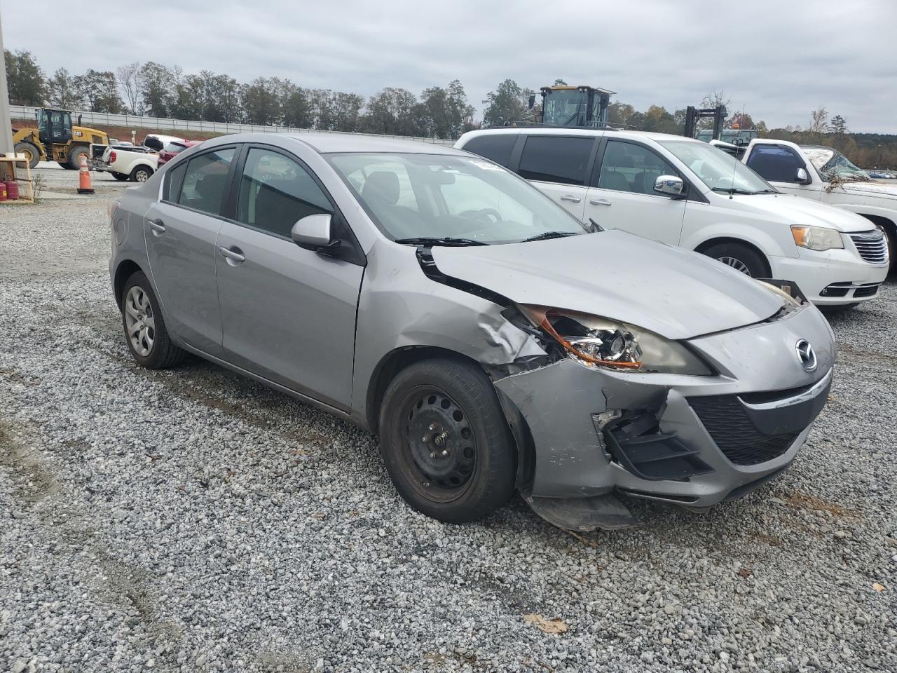 2010 Mazda 3 VIN JM1BL1SF6A1173413 Copart auction photo, front end / mechanical damage thumbnail 4