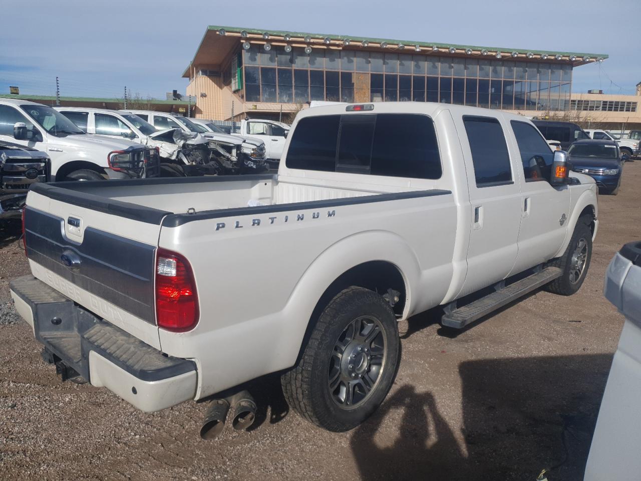 2015 Ford F250 VIN 1FT7W2BT8FEB79223 Copart auction photo, side damage thumbnail 3