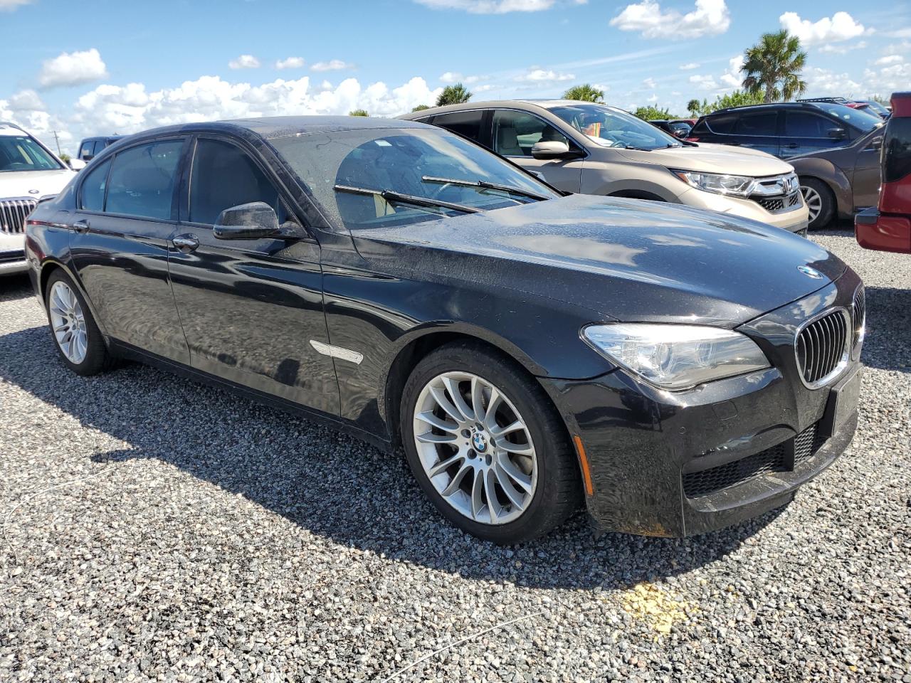 2015 BMW 7er VIN WBAYE4C55FD947410 Copart auction photo, water/flood damage thumbnail 4