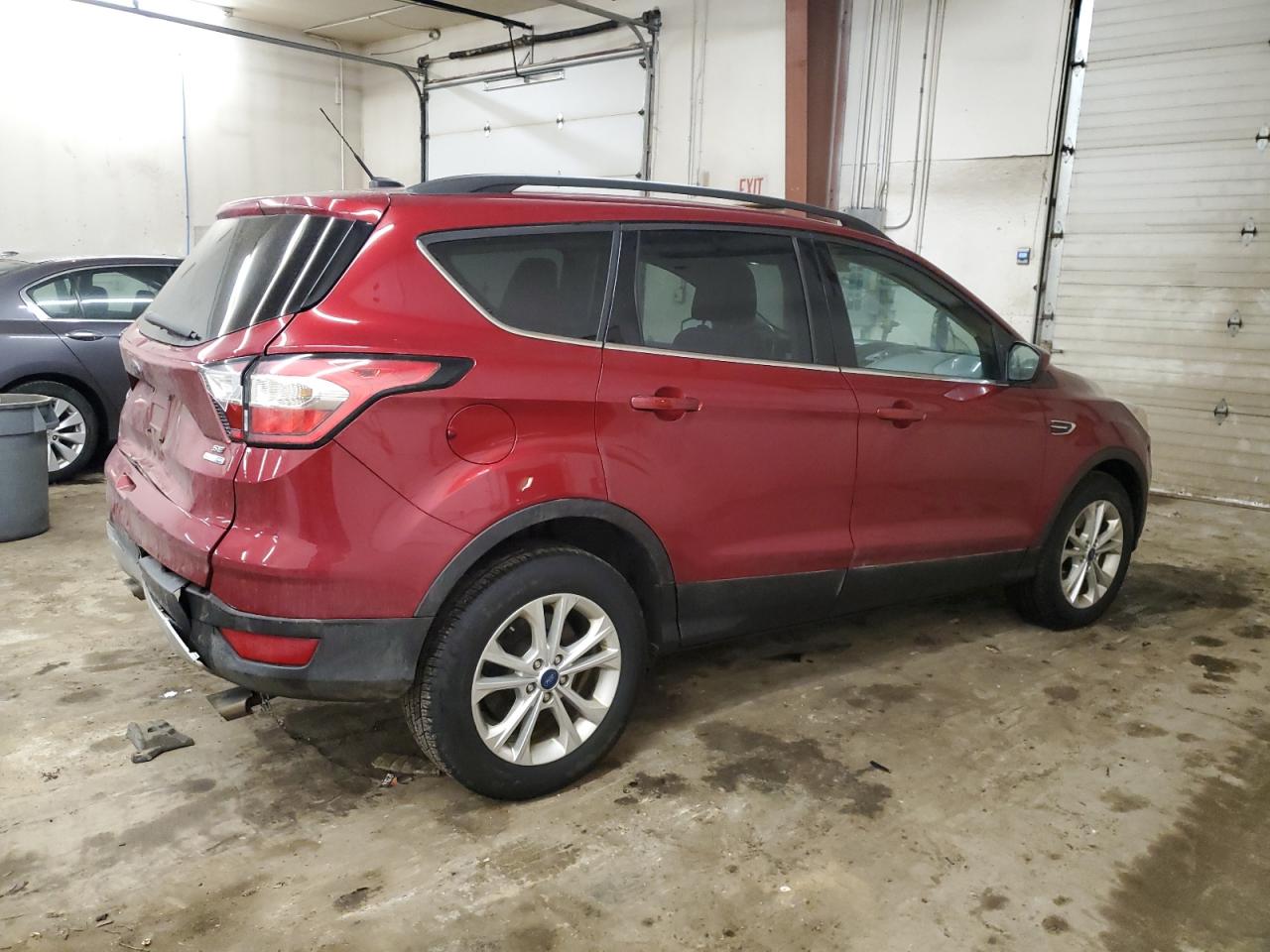 2017 Ford Escape VIN 1FMCU9G92HUD59196 Copart auction photo, rear end damage thumbnail 3