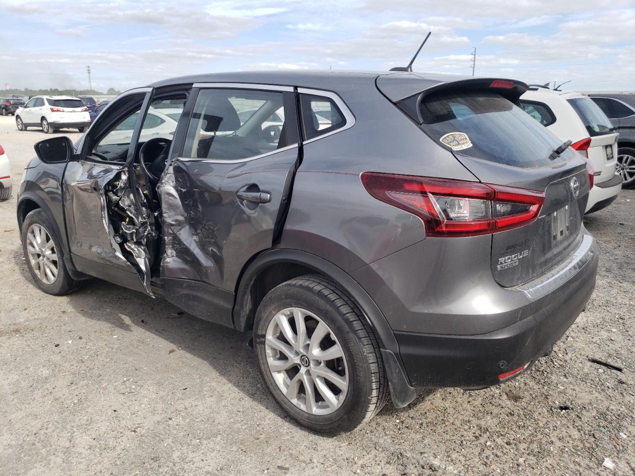 2021 Nissan Rogue VIN JN1BJ1AV8MW320789 Copart auction photo, side damage thumbnail 2