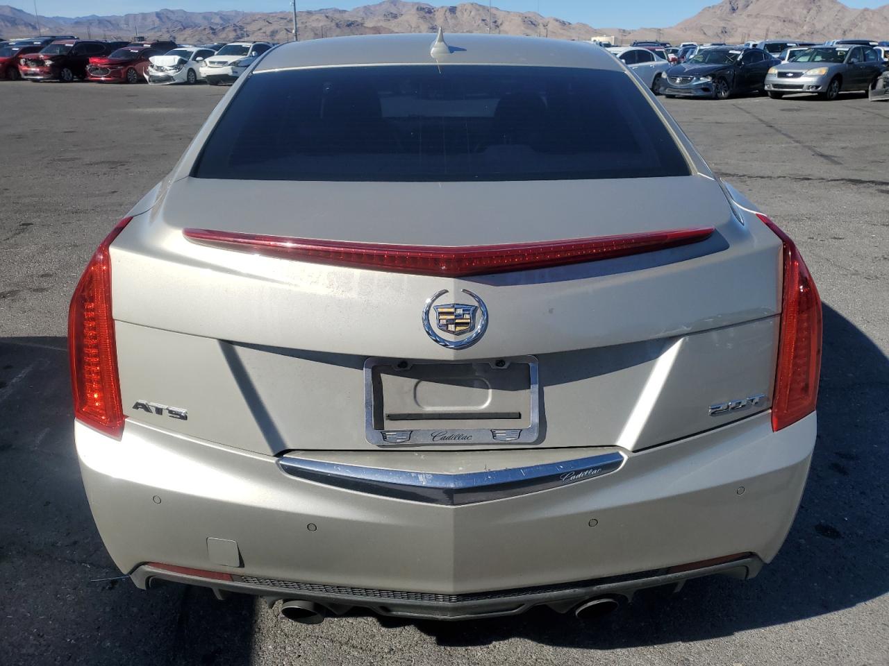 2014 Cadillac ATS VIN 1G6AB5RX5E0104540 Copart auction photo, front end damage thumbnail 6
