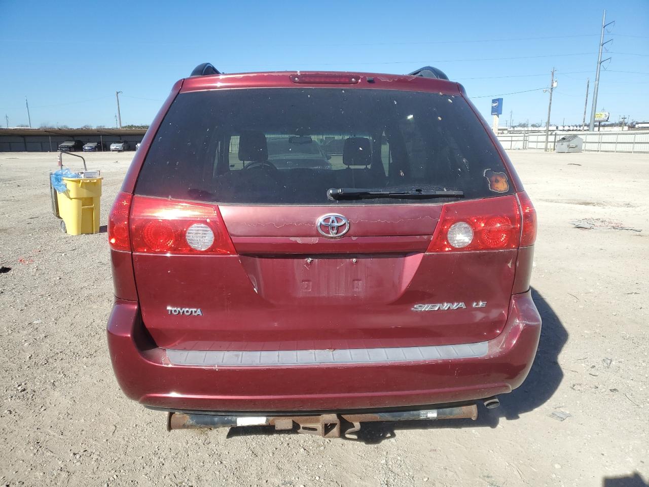 2009 Toyota Sienna VIN 5TDZK23C09S234961 Copart auction photo, rear end damage thumbnail 6