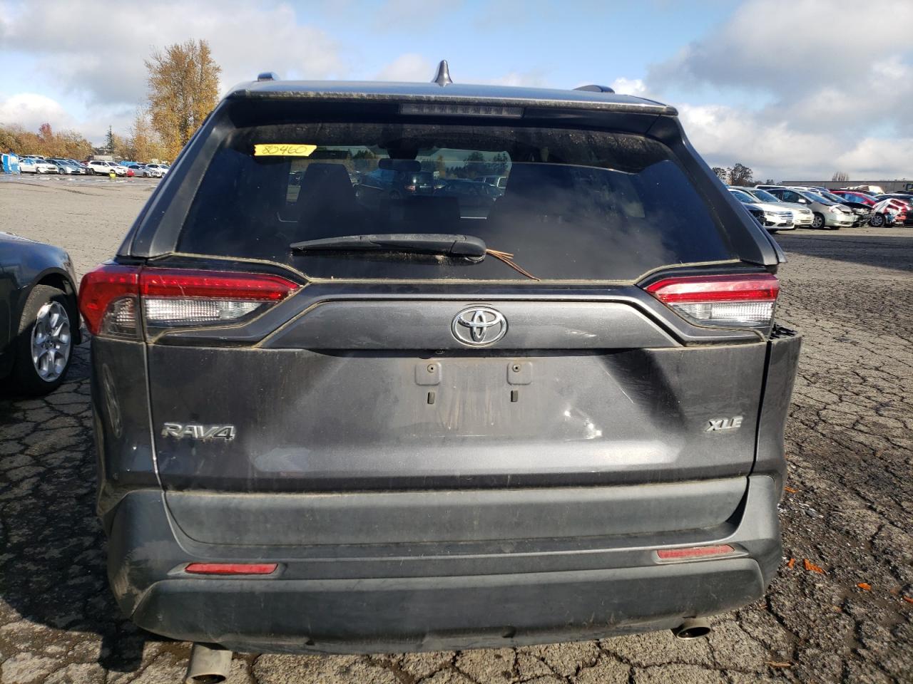 2019 Toyota RAV 4 VIN 2T3W1RFV3KW006162 Copart auction photo, front end / side damage thumbnail 6
