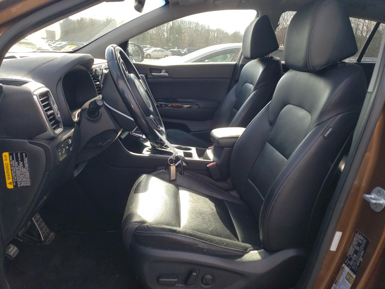2017 KIA Sportage VIN KNDPRCA66H7093618 Copart auction photo, front end damage thumbnail 7