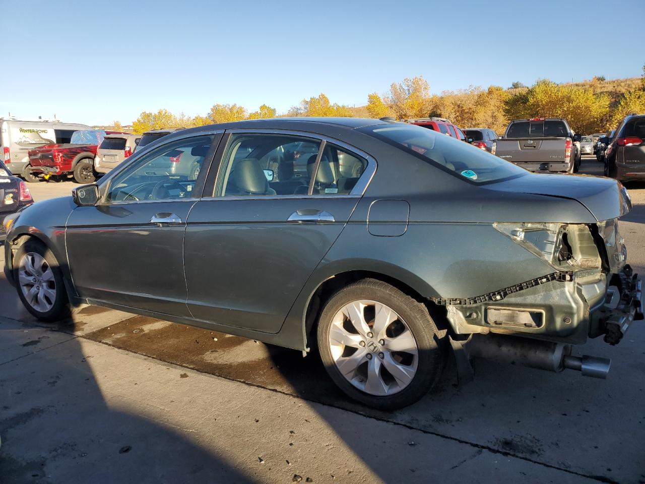 2009 Honda Accord VIN 5KBCP36849B001336 Copart auction photo, rear end / hail damage thumbnail 2