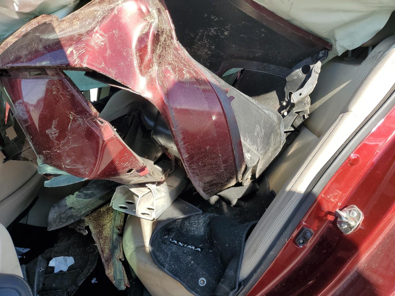 2017 Nissan Maxima VIN 1N4AA6AP3HC385358 Copart auction photo, all over damage thumbnail 10
