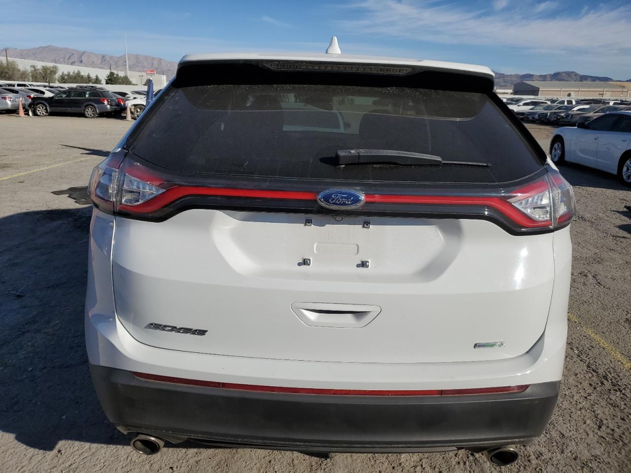 2017 Ford Edge VIN 2FMPK3G90HBC31758 Copart auction photo, front end damage thumbnail 6