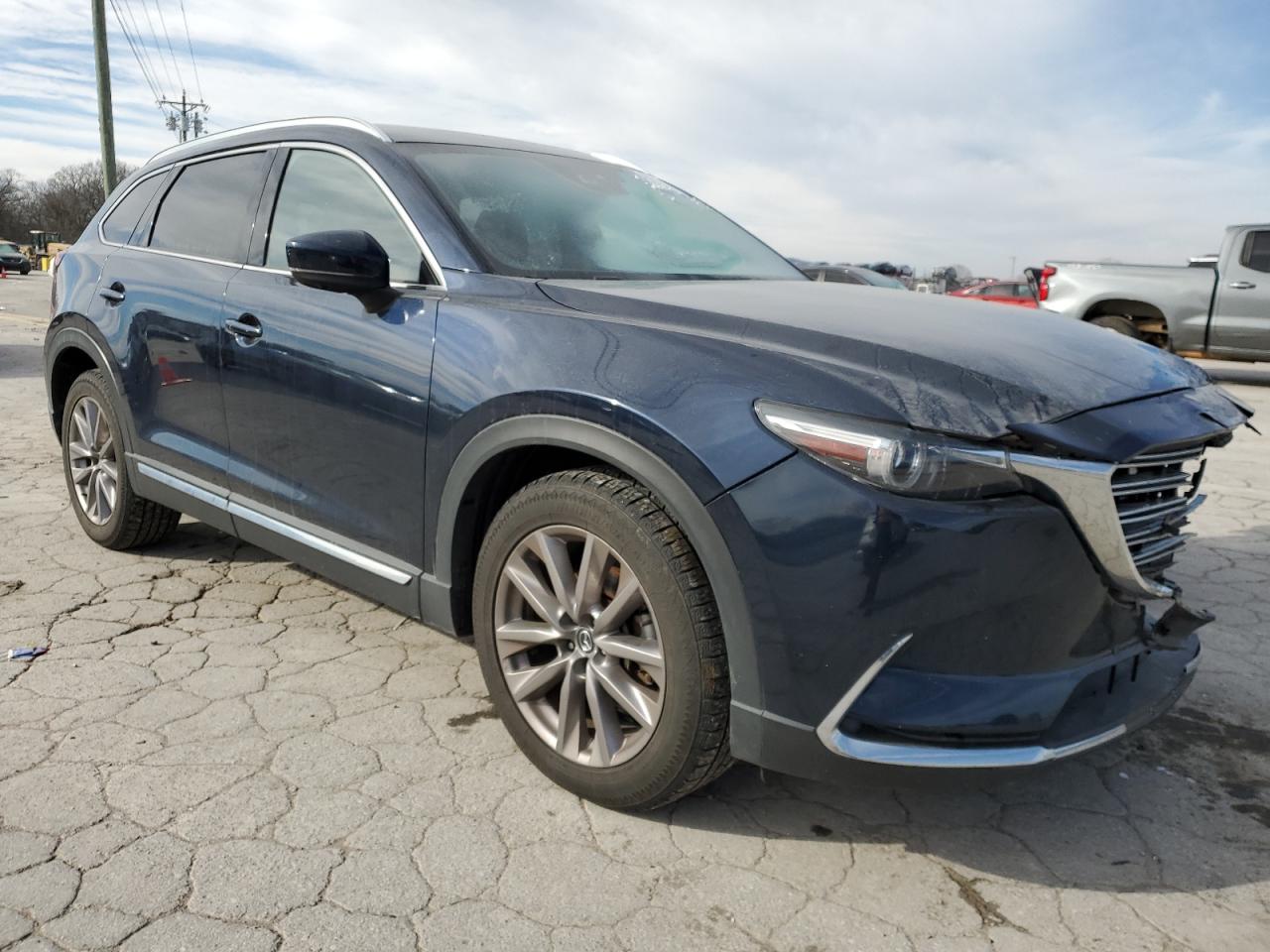 2021 Mazda CX-9 VIN JM3TCBDY6M0512701 Copart auction photo, front end / minor dent/scratches damage thumbnail 4