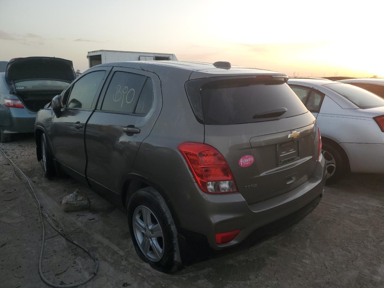 2021 Chevrolet Trax VIN KL7CJKSB3MB355627 Copart auction photo, water/flood damage thumbnail 2