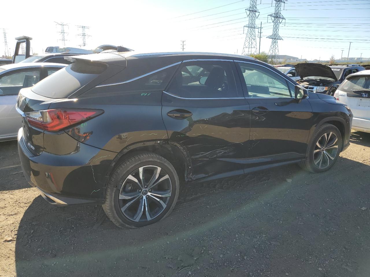 2019 Lexus RX VIN 2T2BZMCA8KC210036 Copart auction photo, front end damage thumbnail 3