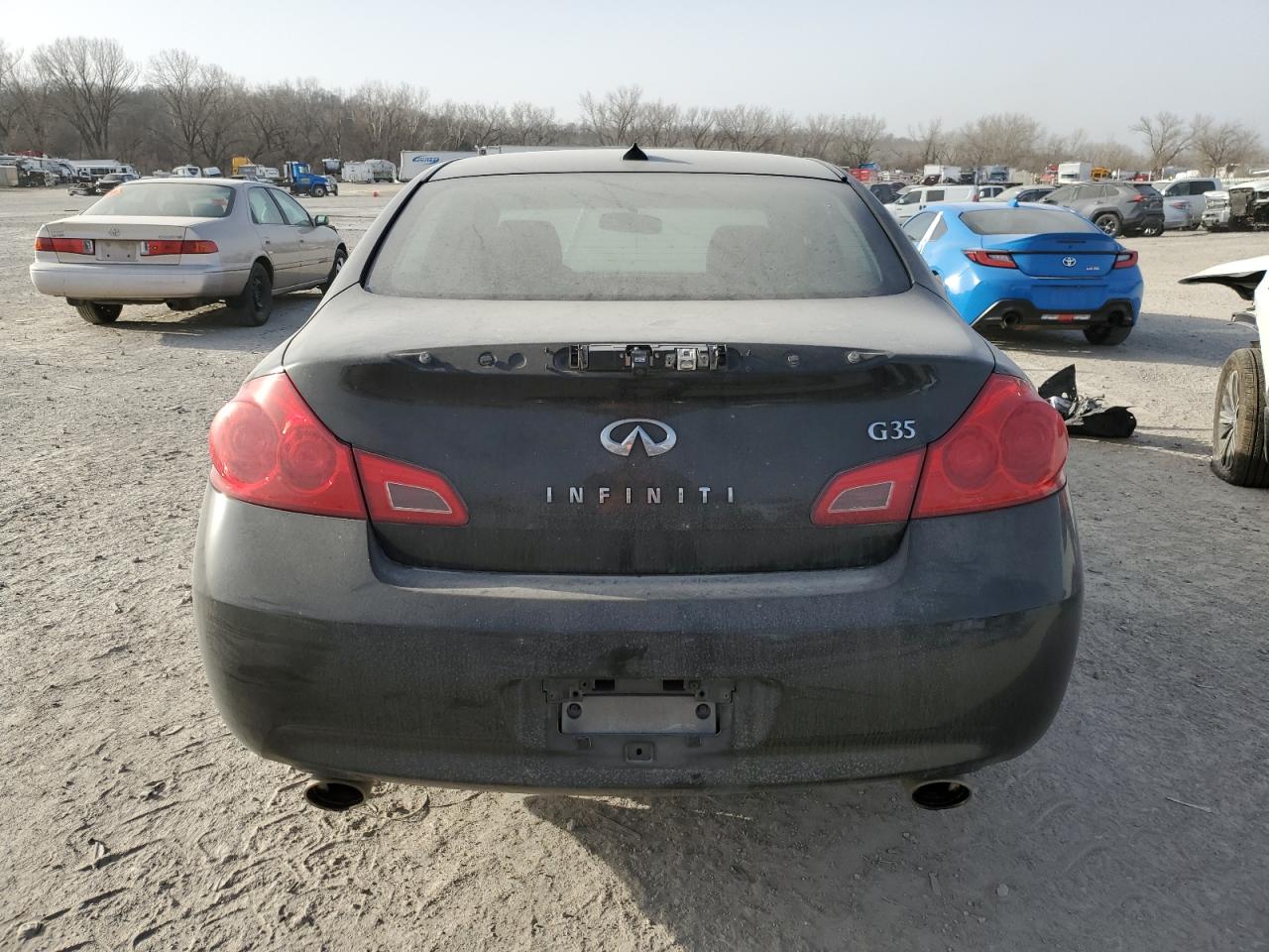 2007 Infiniti G VIN JNKBV61EX7M724058 Copart auction photo, front end damage thumbnail 6