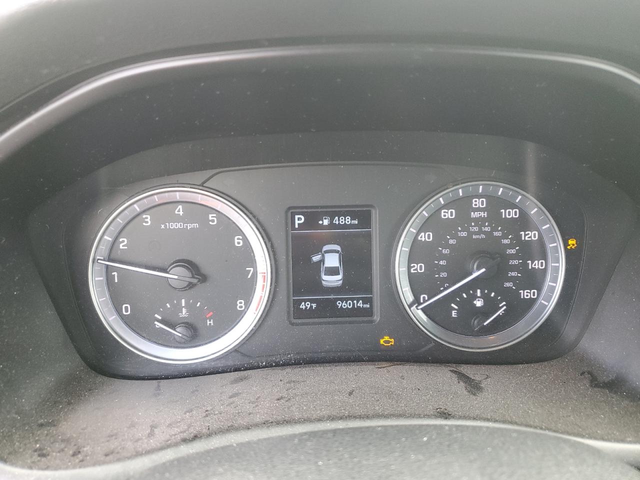 2018 Hyundai Sonata VIN 5NPE24AF8JH645736 Copart auction photo, front end / rear end damage thumbnail 9