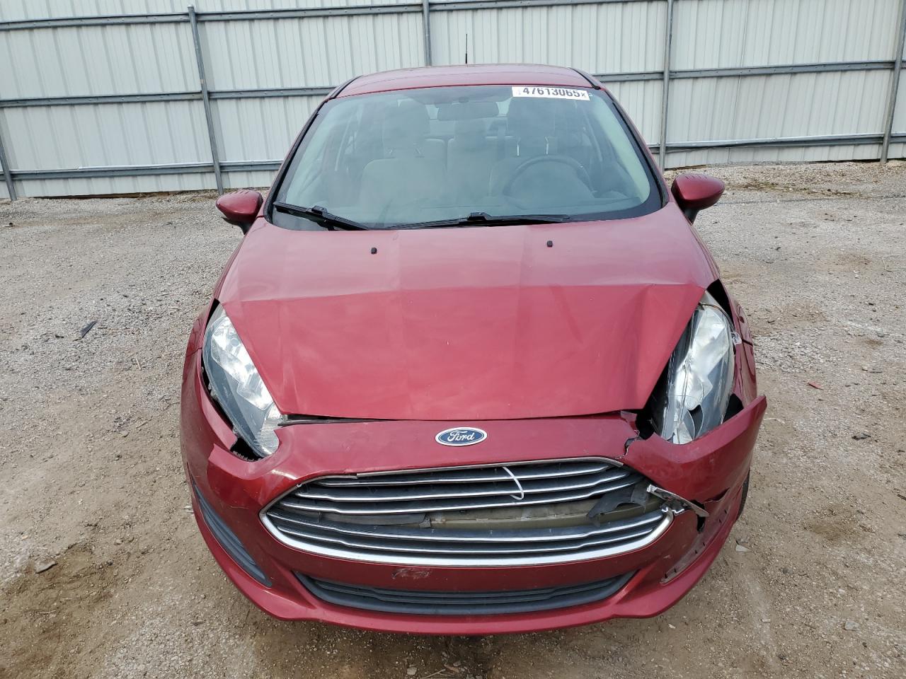 2016 Ford Fiesta VIN 3FADP4BE3GM118263 Copart auction photo, front end damage thumbnail 5