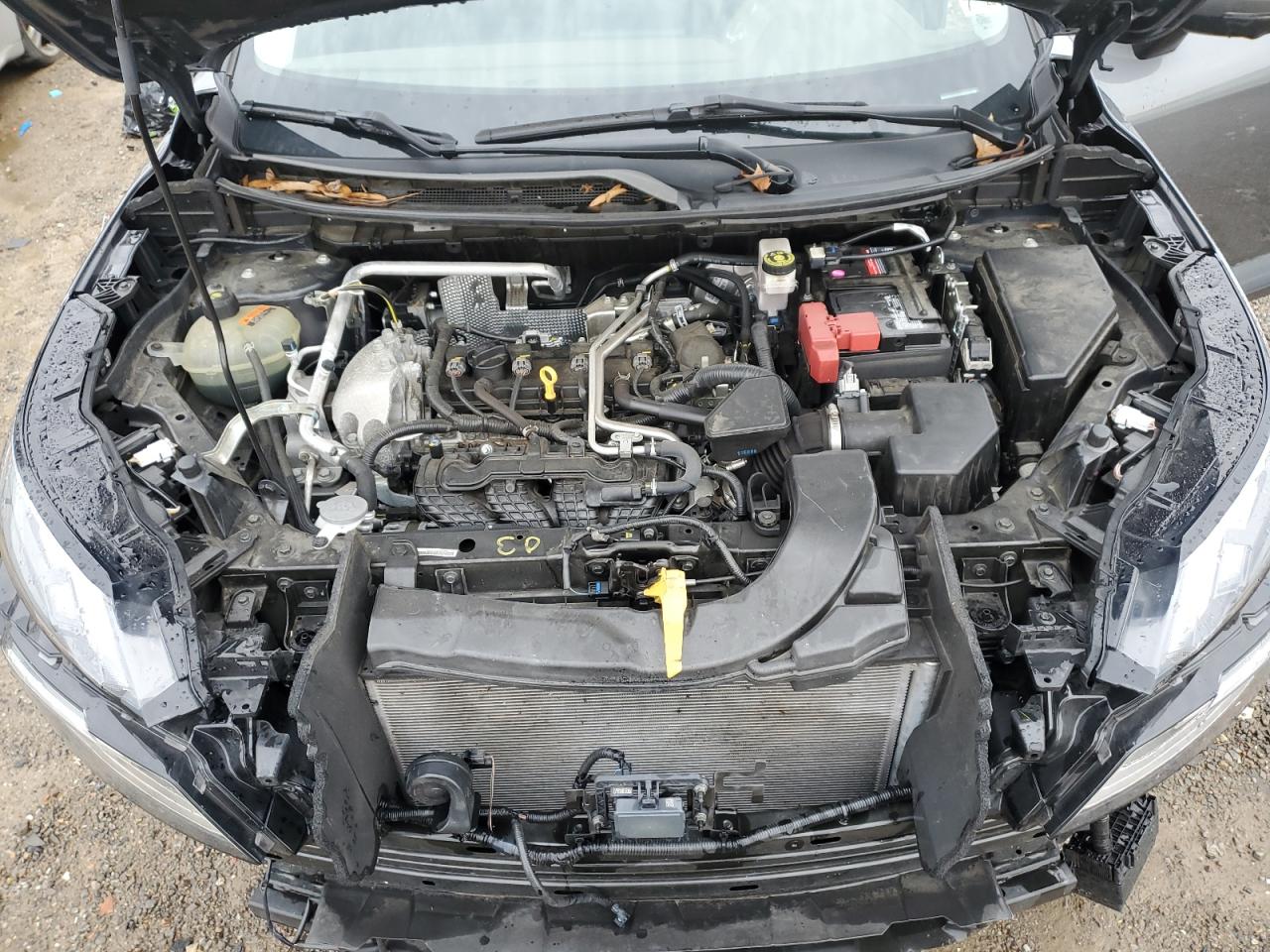 2021 Nissan Rogue VIN 5N1AT3BB9MC773075 Copart auction photo, front end / rear end damage thumbnail 12