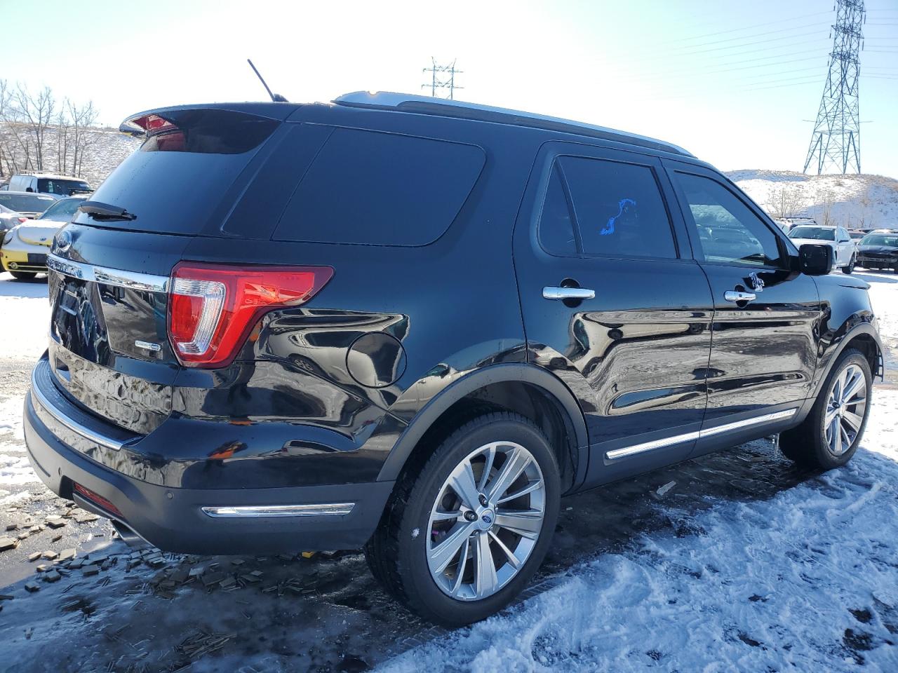 2019 Ford Explorer VIN 1FM5K8FH6KGA17466 Copart auction photo, front end damage thumbnail 3