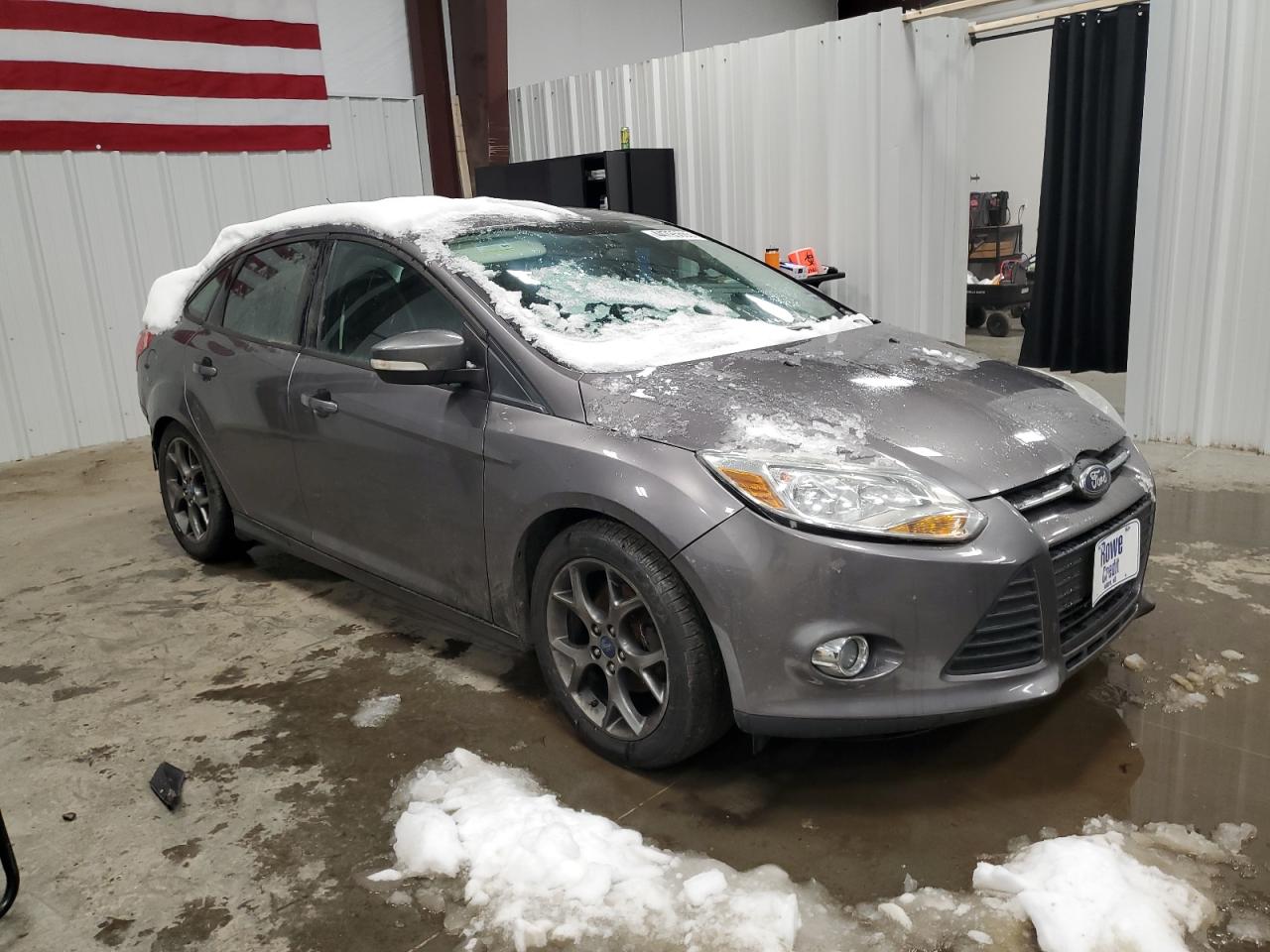 2014 Ford Focus VIN 1FADP3F21EL101261 Copart auction photo, rear end damage thumbnail 4
