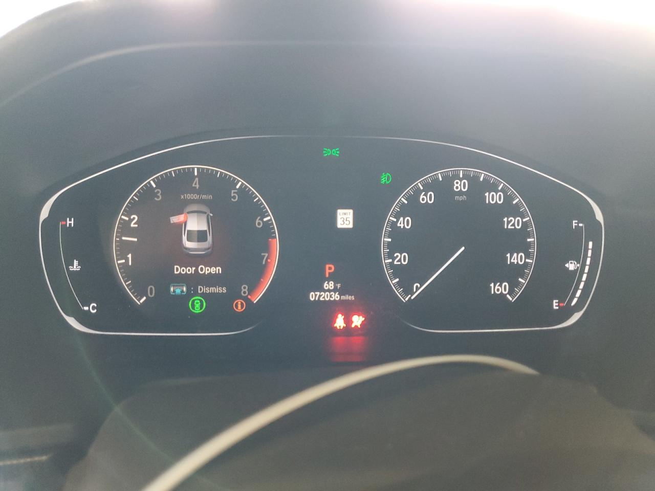 2019 Honda Accord VIN 1HGCV1F32KA042139 Copart auction photo, front end damage thumbnail 9