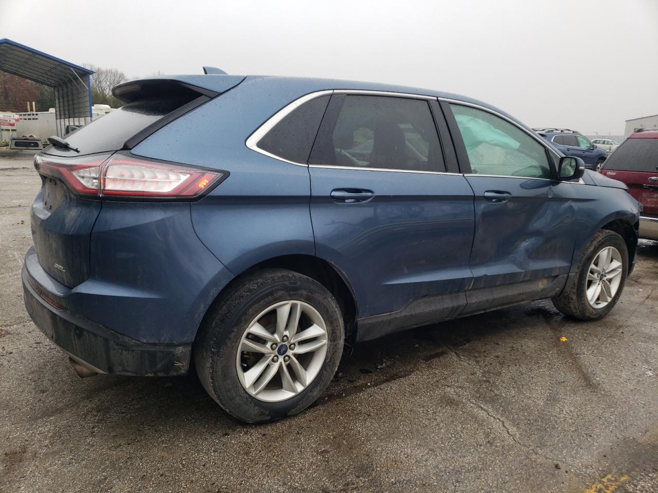 2018 Ford Edge VIN 2FMPK3J88JBB25712 Copart auction photo, side / hail damage thumbnail 3