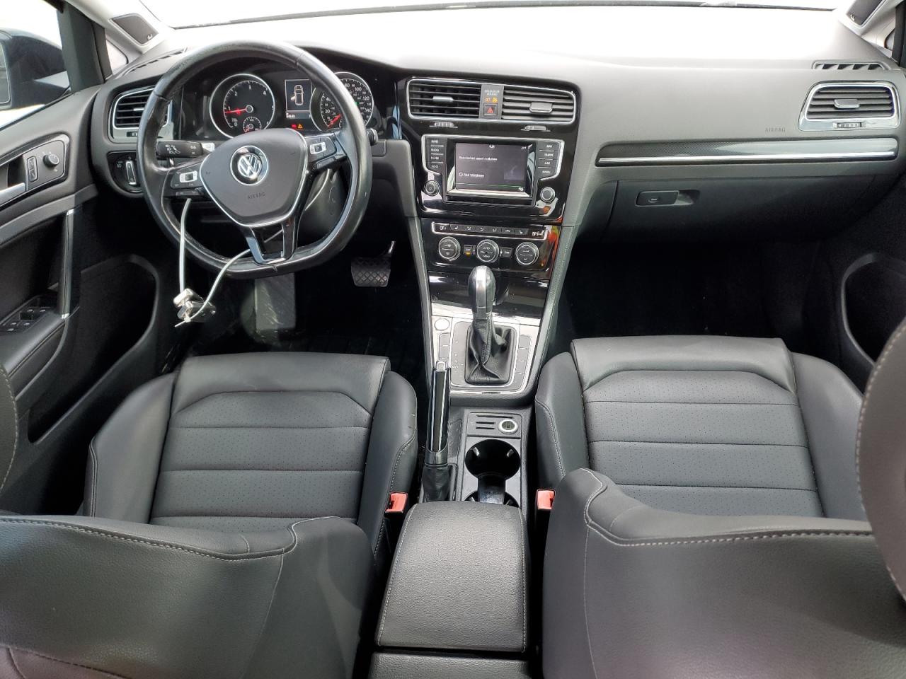 2015 Volkswagen Golf VIN 3VW2A7AU8FM061261 Copart auction photo, front end / side damage thumbnail 8