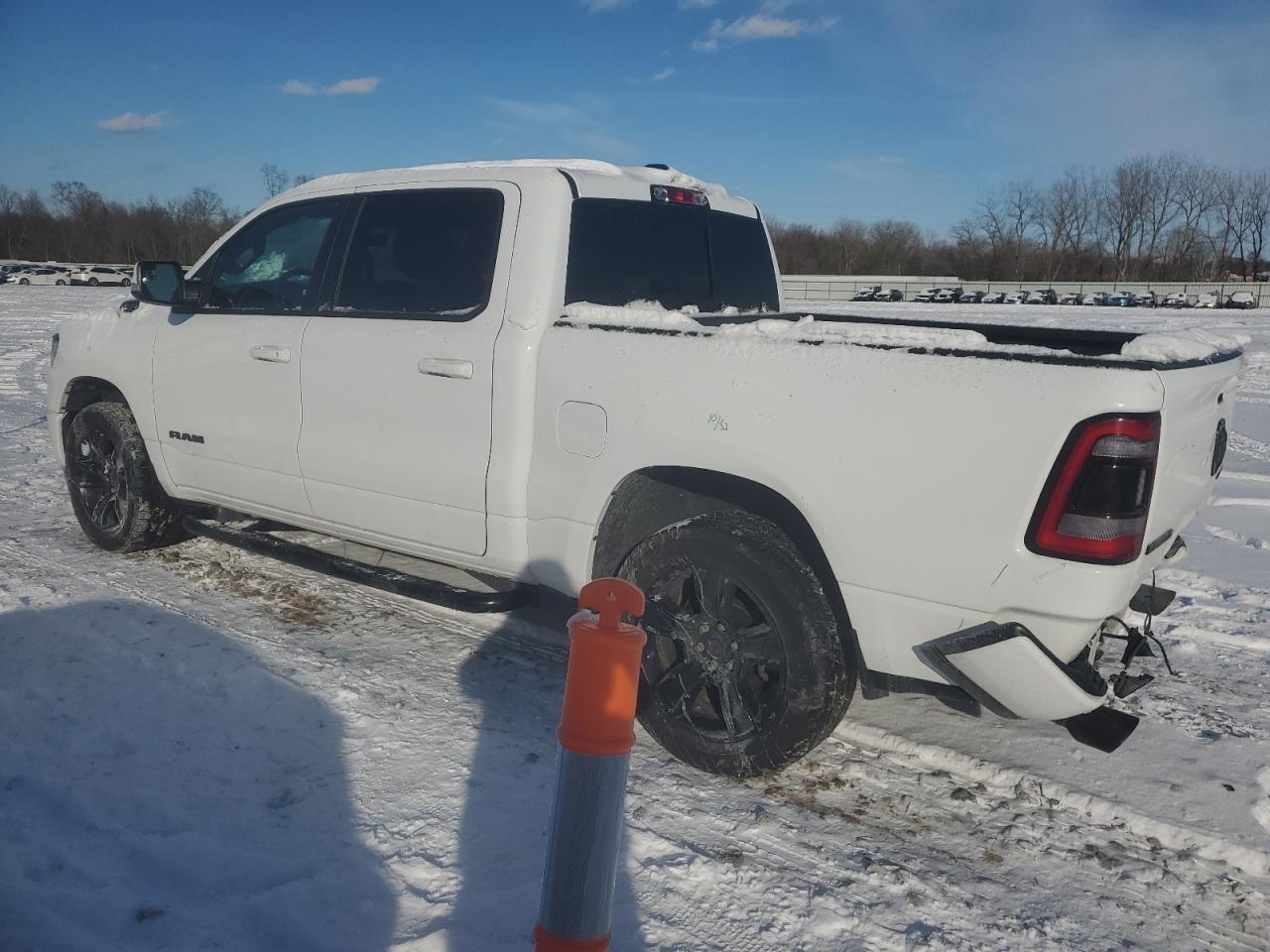 2020 RAM 1500 VIN 1C6SRFFT3LN247126 Copart auction photo, rear end / front end damage thumbnail 2