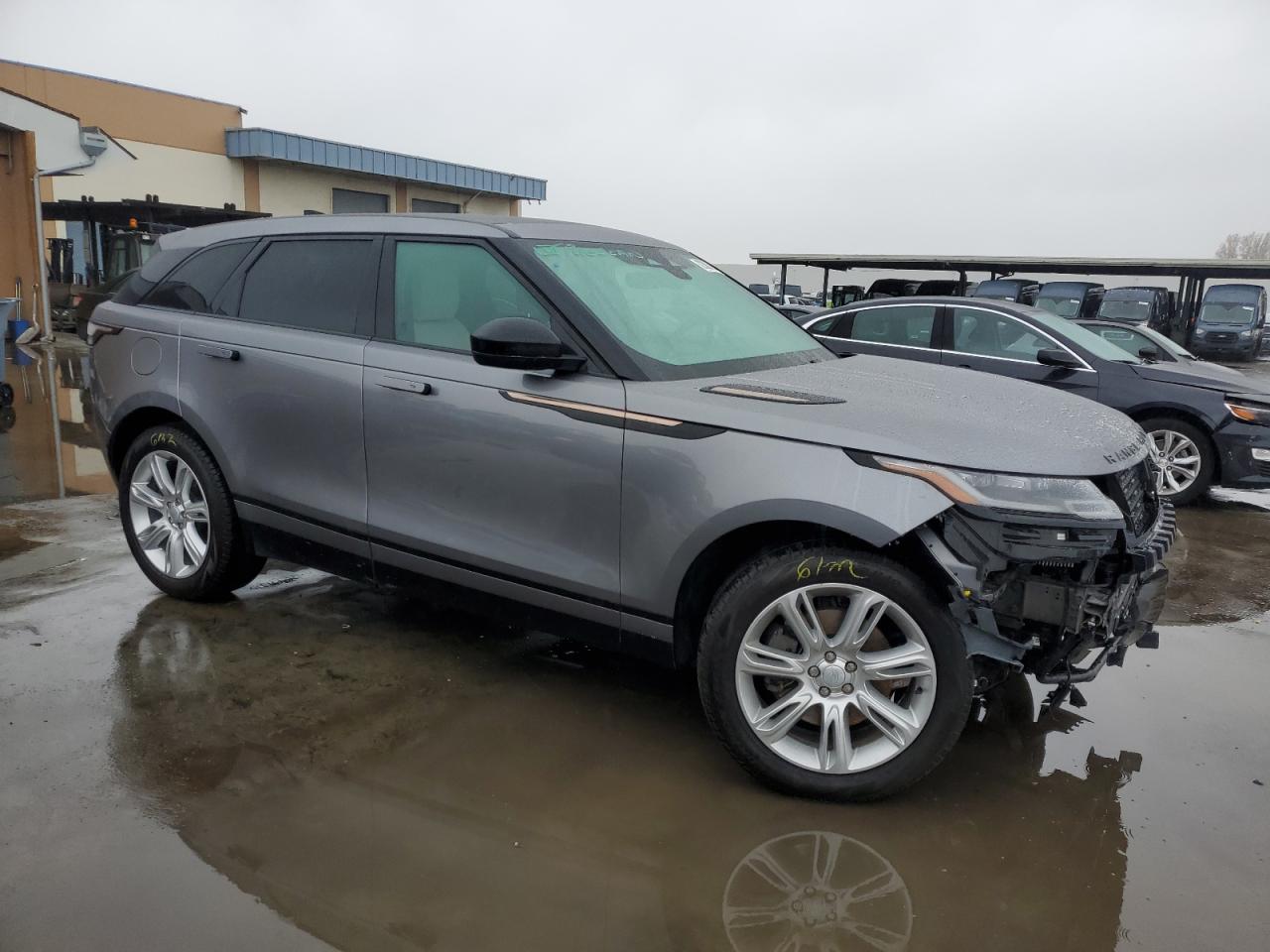 2023 Land Rover Range Rover VIN SALYT2EX7PA359757 Copart auction photo, front end damage thumbnail 4