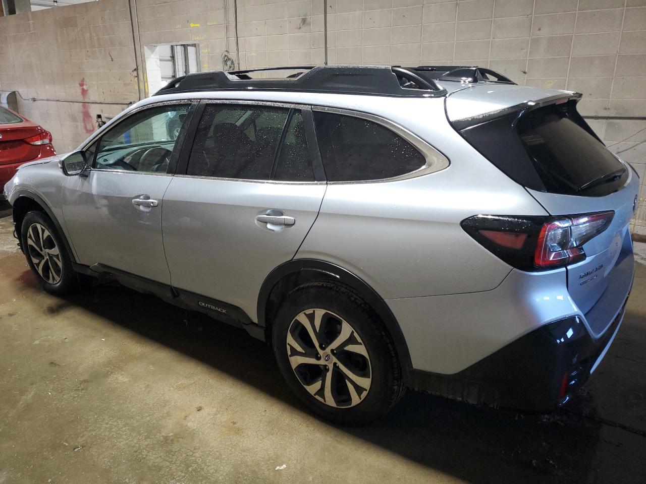 2020 Subaru Outback VIN 4S4BTANC3L3186642 Copart auction photo, front end / side damage thumbnail 2