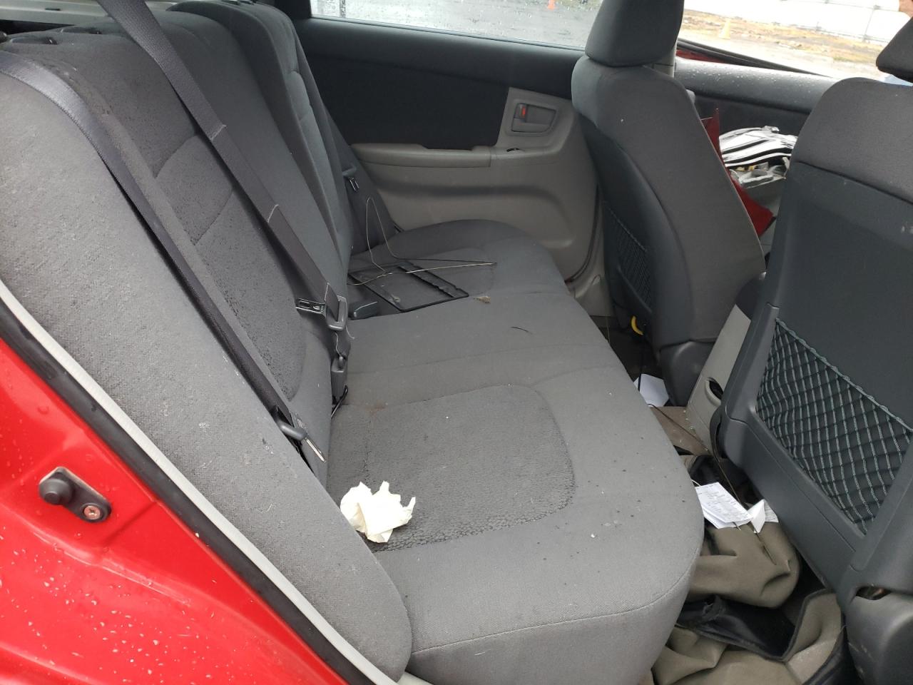 2006 KIA Spectra VIN KNAFE161X65363562 Copart auction photo, front end / side damage thumbnail 10