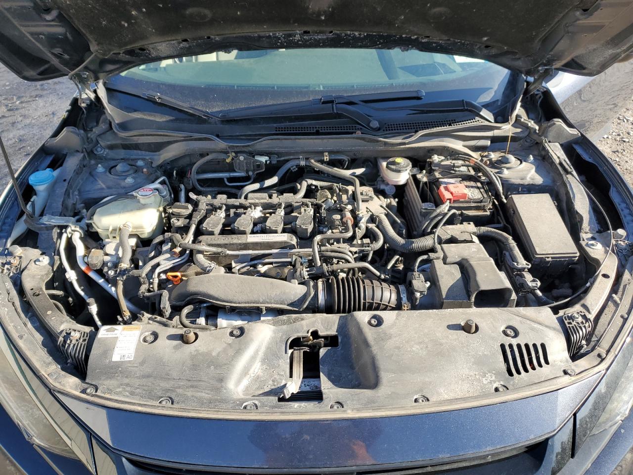 2020 Honda Civic VIN 19XFC1F33LE206918 Copart auction photo, rear end damage thumbnail 12