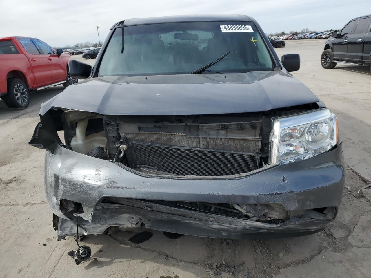 2012 Honda Pilot VIN 5FNYF3H22CB041650 Copart auction photo, front end / minor dent/scratches damage thumbnail 5