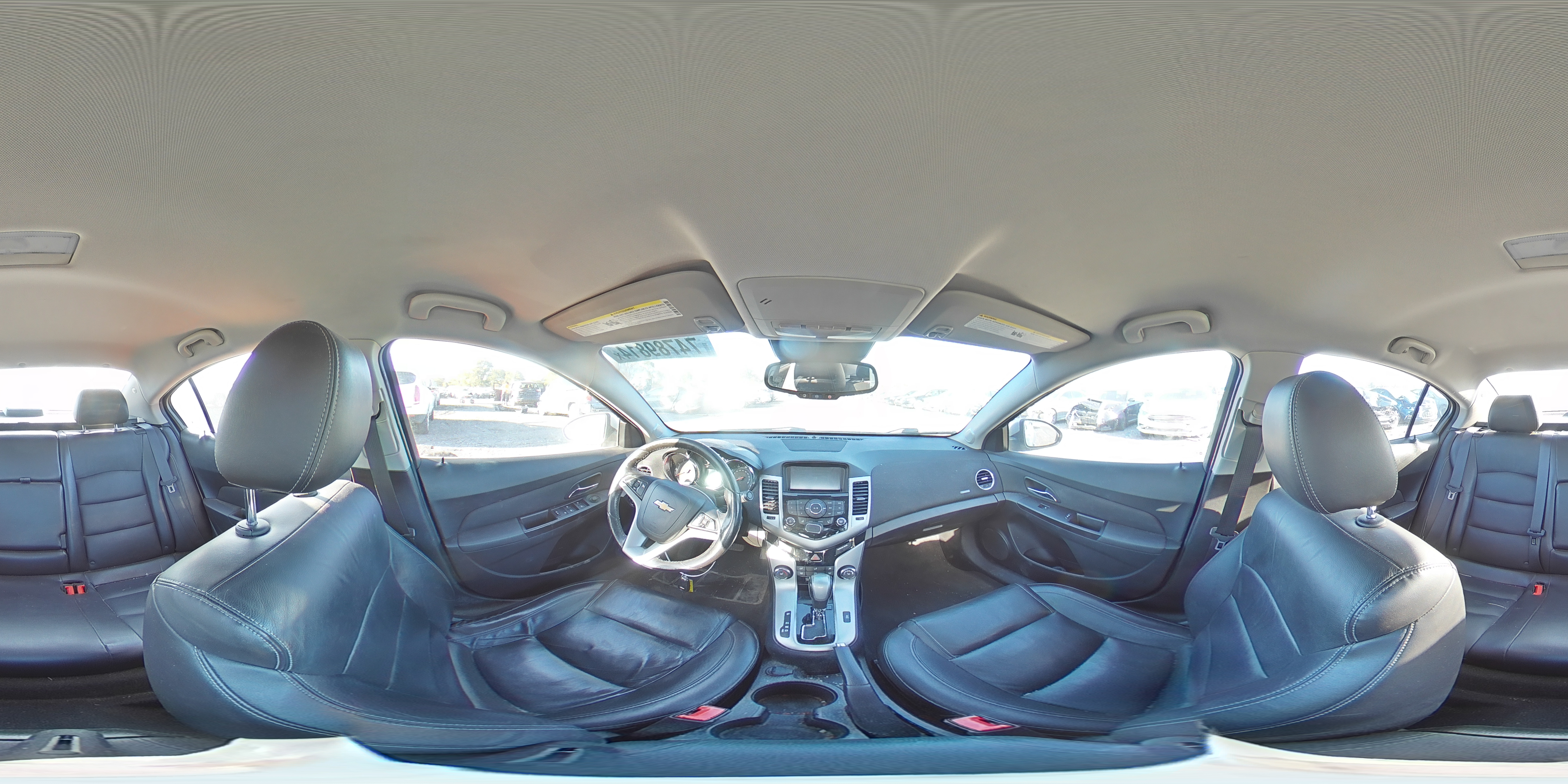 2015 Chevrolet Cruze VIN 1G1PE5SB2F7106292 Copart auction photo, rear end / side damage thumbnail 13