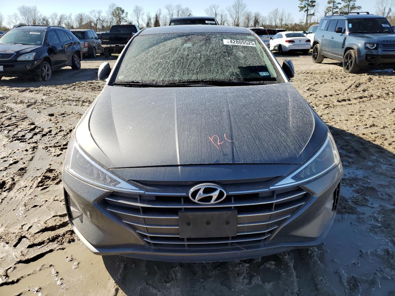 2019 Hyundai Elantra VIN 5NPD84LF7KH439168 Copart auction photo, rear end damage thumbnail 5