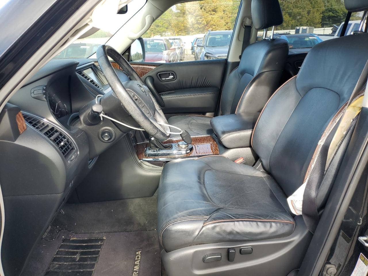 2019 Nissan Armada VIN JN8AY2NCXK9585880 Copart auction photo, rear end damage thumbnail 7