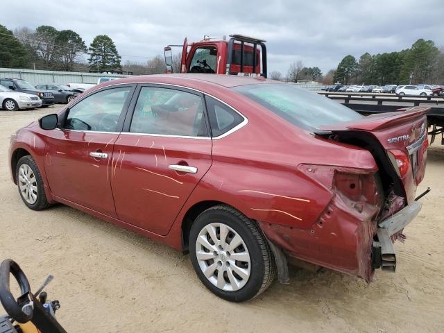 2016 Nissan Sentra VIN 3N1AB7AP0GL671302 Copart auction photo, rear end / minor dent/scratches damage thumbnail 2